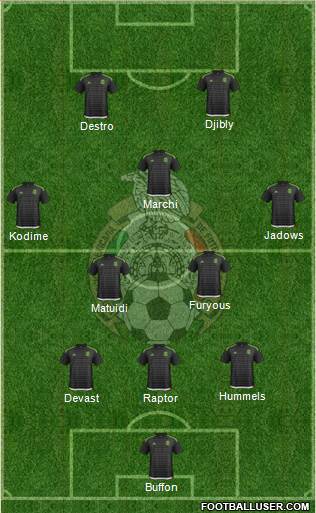 Mexico Formation 2016