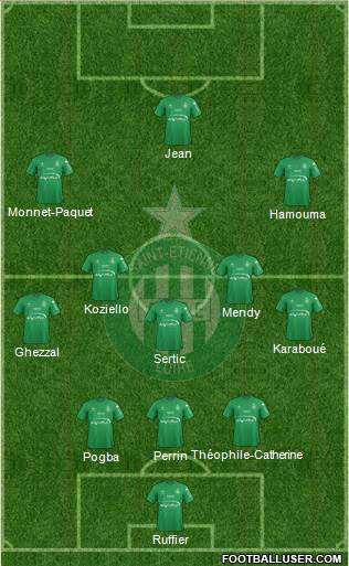 A.S. Saint-Etienne Formation 2016