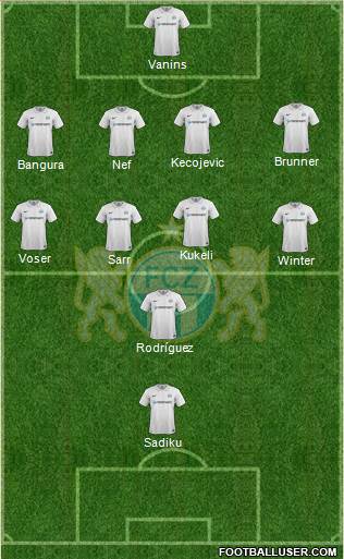 FC Zürich Formation 2016