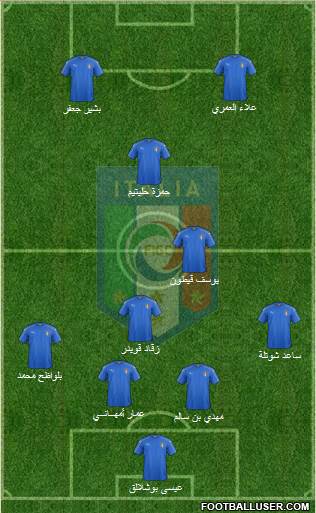Italy Formation 2016
