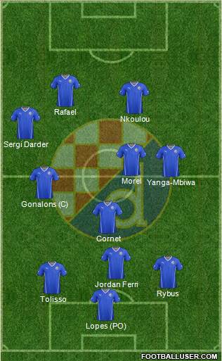 NK Dinamo Formation 2016