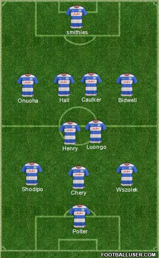 Queens Park Rangers Formation 2016