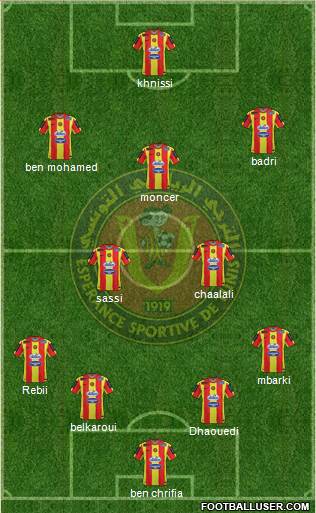 Espérance Sportive de Tunis Formation 2016