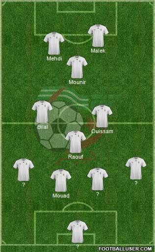 Algeria Formation 2016