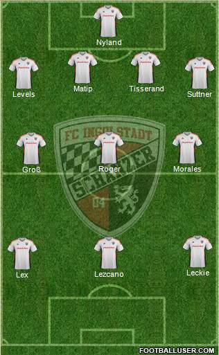 FC Ingolstadt 04 Formation 2016