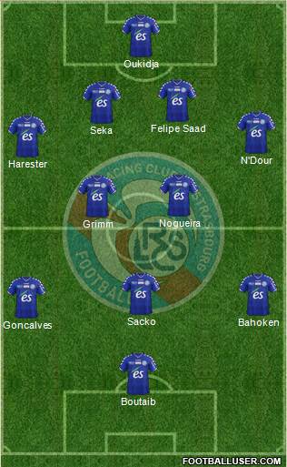 Racing Club de Strasbourg-Football Formation 2016