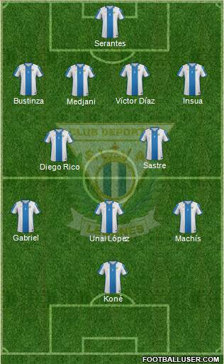 C.D. Leganés S.A.D. Formation 2016