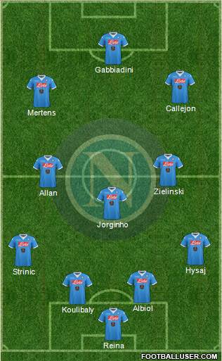 Napoli Formation 2016