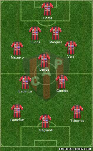 Patronato de Paraná Formation 2016