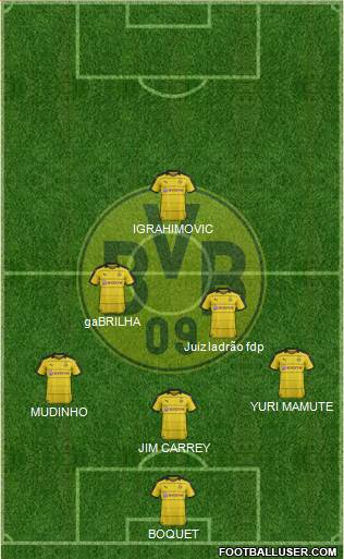 Borussia Dortmund Formation 2016