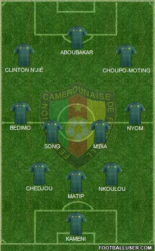 Cameroon Formation 2016