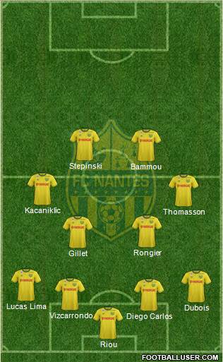 FC Nantes Formation 2016