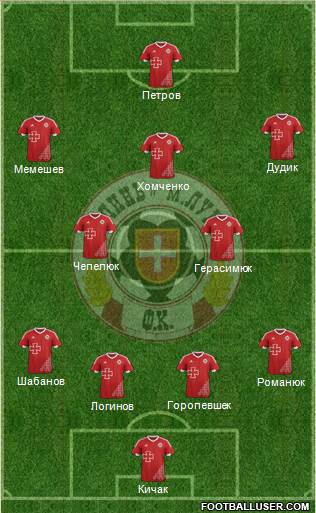 SC Volyn Lutsk Formation 2016