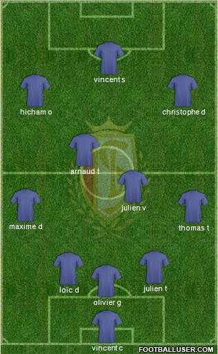 R Standard de Liège Formation 2016