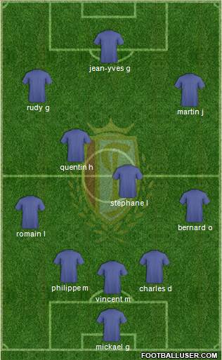 R Standard de Liège Formation 2016