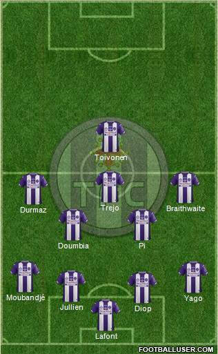 Toulouse Football Club Formation 2016