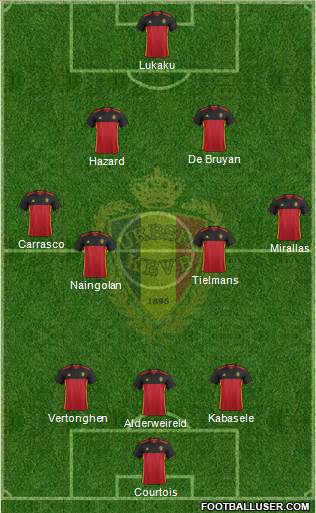 Belgium Formation 2016