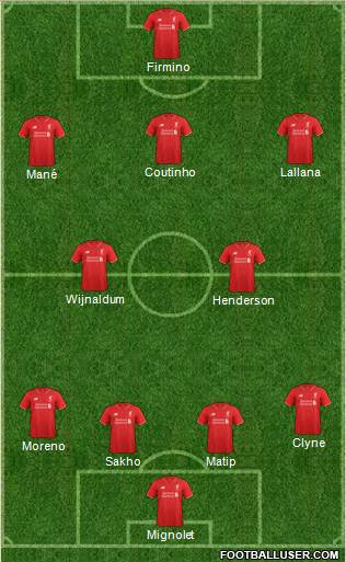 Liverpool Formation 2016