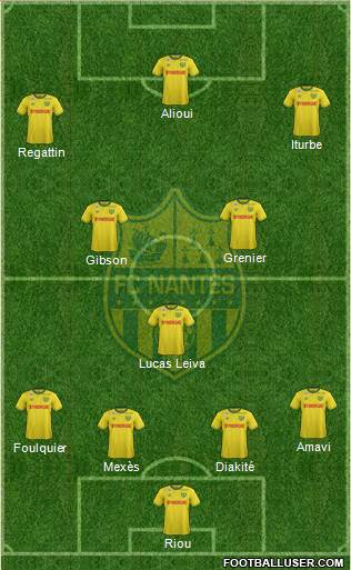 FC Nantes Formation 2016