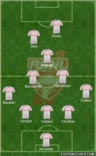 A.S. Nancy Lorraine Formation 2016