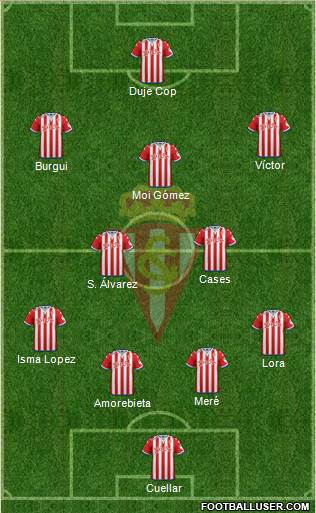 Real Sporting S.A.D. Formation 2016