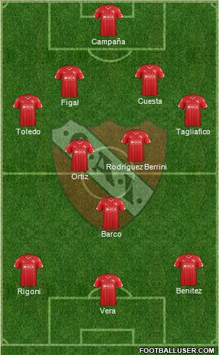 Independiente Formation 2016