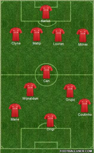Liverpool Formation 2016