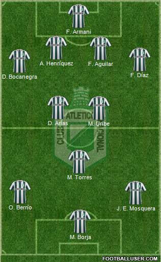 CDC Atlético Nacional Formation 2016