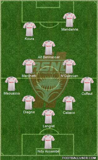 A.S. Nancy Lorraine Formation 2016