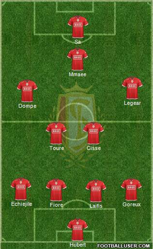 R Standard de Liège Formation 2016