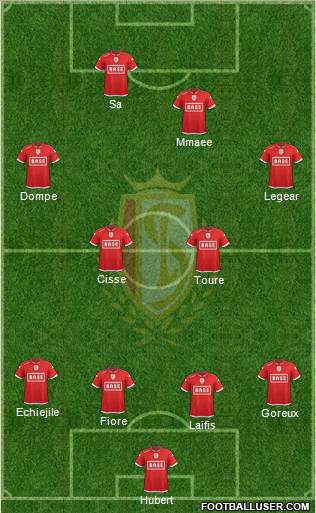 R Standard de Liège Formation 2016