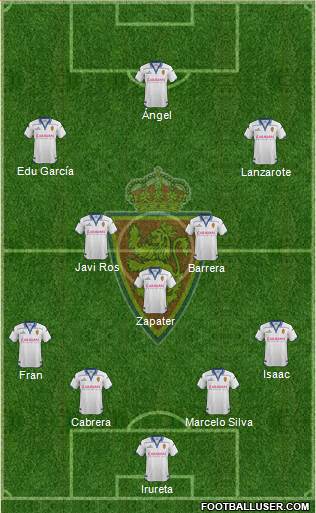 R. Zaragoza S.A.D. Formation 2016