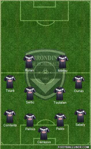 FC Girondins de Bordeaux Formation 2016