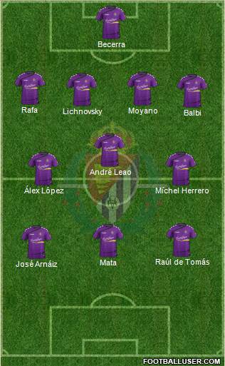 R. Valladolid C.F., S.A.D. Formation 2016