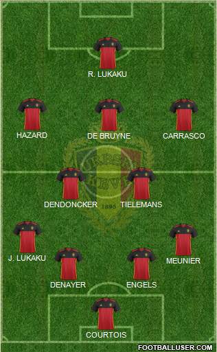 Belgium Formation 2016