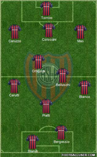 San Lorenzo de Almagro Formation 2016