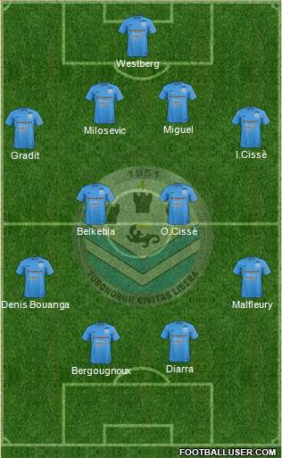 Tours Football Club Formation 2016