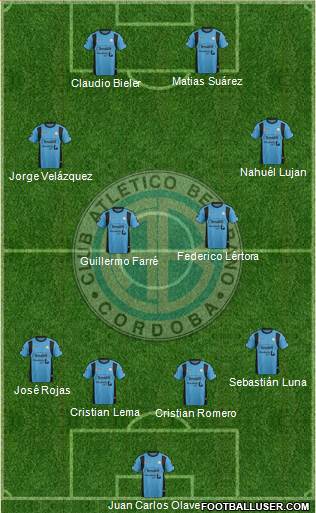 Belgrano de Córdoba Formation 2016