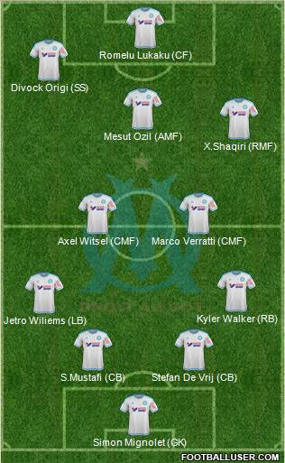 Olympique de Marseille Formation 2016