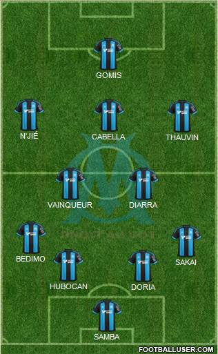 Olympique de Marseille Formation 2016