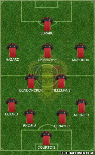 Belgium Formation 2016