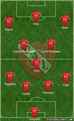 Independiente Formation 2016
