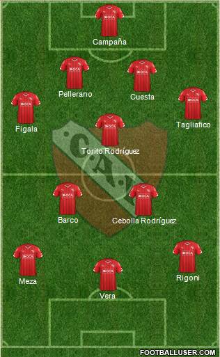 Independiente Formation 2016