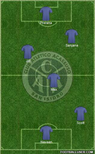 Acassuso football formation