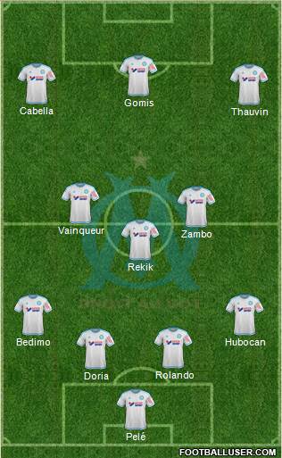 Olympique de Marseille Formation 2016