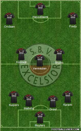 SBV Excelsior Formation 2016