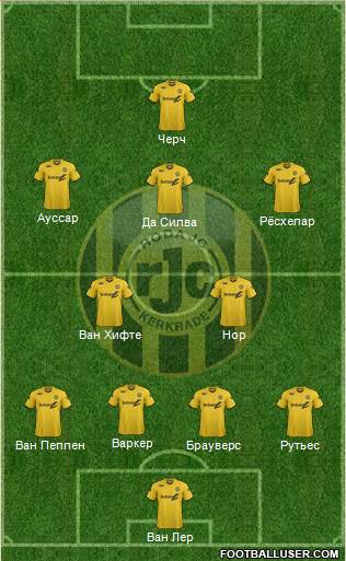 Roda JC Formation 2016