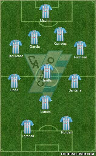 Club Atlético Cerro Formation 2016