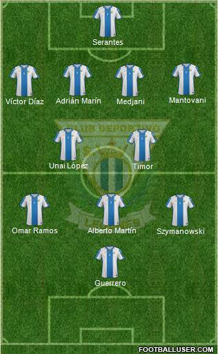 C.D. Leganés S.A.D. Formation 2016