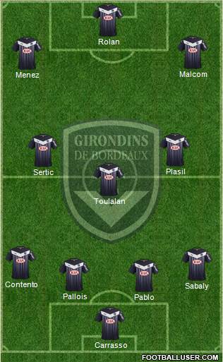 FC Girondins de Bordeaux Formation 2016